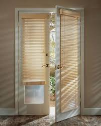 Add a softness to your room with these beautiful fabric shades. Decorating Your French Doors A Bit Of Help Blinds For French Doors Patio Door Blinds French Door Curtains