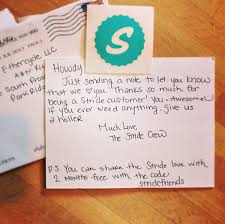 Throw a $10 amazon gift card in with a random purchase every few months. 7 Impressive Thank You Note To Customer For Purchase Magehost Com