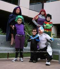 Coolest Halloween Teen Titans Group Costume