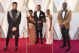 Jordan as n'jadaka/erik stevens/killmonger, lupita nyong'o as nakia, danai gurira as okoye, martin freeman as everett ross, daniel kaluuya as w'kabi, letitia wright as shuri, winston duke as m'baku, with angela bassett as ramonda, with forest whitaker as zuri, and andy serkis as ulysses klaue. Oscars 2018 Black Panther Took Over The Red Carpet Time