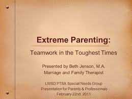The 12 basic practices of xp include continual testing. Extreme Parenting Teamwork In The Toughest Times Presented By Beth Jenson M A Marriage And Family Therapist Lwsd Ptsa Special Needs Group Presentation Ppt Download