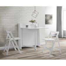 Baxley Compact Folding Dining Set With 2 Chairs In 2020 Space Saver Dining Table Compact Table And Chairs Dining Table Setting