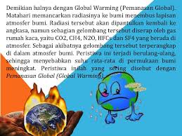 Poster tentang gagasan penanggulangan pemanasan global. Apakah Kamu Tahu Arti Global Warming Ppt Download