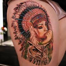 Indian tribal tattoos commonly appear on the face and ankles. Tribal Tattoo Native Novocom Top