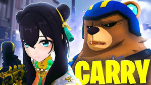 Almost HARD CARRYING My Team as YVETTE In Strinova...