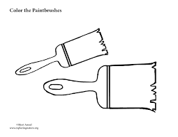 We spoke with experts to find out the most popular paint colors of the moment. Paintbrush Coloring Page