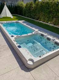 Ab Dem Ersten Sommer Ist Der Boost 7000 Ein Hit Wird Auch Im Winter Ausgiebig Verwendet Und Leistet Uns In Whirlpool Im Freien Schwimmbad Designs Hallenbader