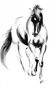 Horse Tattoo One With Micks Markings And One With Laddy S Dessin Cheval Dessin Au Fusain Peinture Cheval