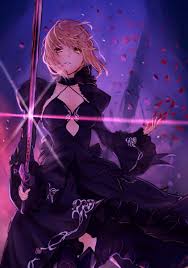 Fate Saber Alter Anime Type Moon Anime Anime Art