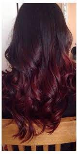 Deep Red Ombre Hair Styles Red Ombre Hair Burgundy Hair