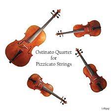 On bowed string instruments it is a method of playing by plucking the strings with the fingers, rather than using the bow. Ostinato Quartet For Pizzicato Strings By Lollipop
