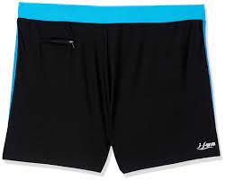 I-Swim Mens Costume Is-010 Size 3Xl Black/Sky With Swimming Goggles Is-506  : Amazon.in: Clothing & Accessories