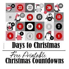 2021 Christmas Countdown Planner Free Printable Christmas Countdown And Advent Calendar