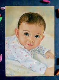 Custom Portrait From Photo Painting Portrait From Photo Children Portrait  Family Portrait Wedding Portrait Drawing From Photo