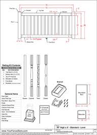 1 4 2 5 3 rail installation instructions prior to installing railing: Vinyl Railing Installation Instructions Specifications Shop Drawings