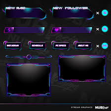 Animated Stream Package Instant Download Stream Logos And Overlays Custom Twitch Overlays In 2020 Twitch Streaming Setup Overlays Streaming