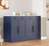 Amazon.com: SIYSNKSI Modern Kitchen Pantry Storage Cabinet ...