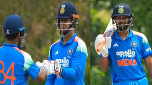 ट्राई-नेशन मुकाबले में इंडिया-ए ने अफगानिस्तान-ए के सामने रखा 350 रनों का विशाल लक्ष्य