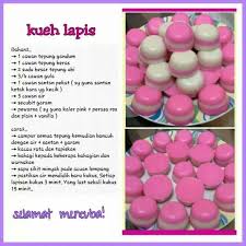 Ianya juga mula digemari oleh rakyat malaysia dan menyebabkan ia viral dimedia sosial. Kuih Lapis Resep Ide Makanan Resep Masakan