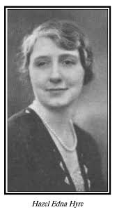 Hazel Edna Yeager Hyre Creel (1896-1989)