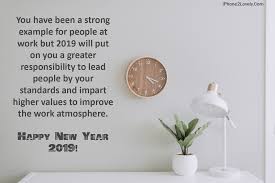 Happy New Year 2019 Wishes For Boss Collegues New Year Message New Year Wishes Quotes New Year Greeting Messages