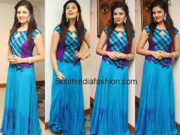 Sri Mukhi in Bhargavi Kunam Designer Skirt – South India Fashion
