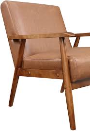 Buy faux leather accent chairs and get the best deals at the lowest prices on ebay! Buy Pulaski Ds D030003 329 Wood Frame Faux Leather Accent Chair 25 38 X 28 0 X 30 5 Cognac Brown Online In Indonesia B076wwq4nn