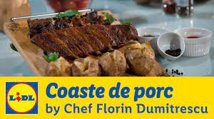Presarati coastele cu sare si piper negru pe ambele parti. Coaste De Porc In Stil Barbeque Gateste Cu Chef Florin Dumitrescu Youtube