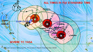 Control the animation using the slide bar found beneath the weather map. Tc Yasa Now A Cat 4 System Cyclone Alert Issued For Parts Of Fiji