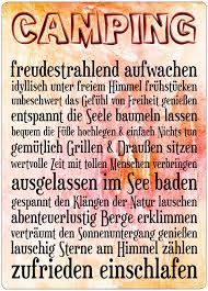Dekoschild Camping Mit Liebe Gemacht Dekoschilder Camping Zitate Reisen