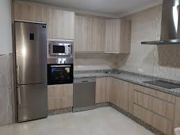 Muebles altos especiales de 1400mm alto. Lacre Muebles Cocina Formica Imitacion Madera Con Facebook