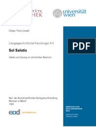 Download vit apk for android. Dolger Franz Joseph Sol Salutis Gebet Und Gesang Im Christlichen Altertum