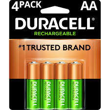 Duracell 1 2v Rechargeable Alkaline Aa Batteries 4 Pack Walmart Com