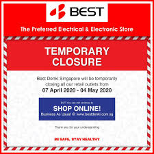 Find the nearest best denki retail outlet near you in our store locator! List Of Popular Shops Will Open Close Or Online For The Month Of Apr 7 May 4 The Wacky Duo Singapore Family Lifestyle Travel Website