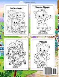 Printable coloring and activity pages are one way to keep the kids happy (or at least occupie. Daniel Tiger S Neighborhood Coloring Book Color Favorite Characters Daniel Tiger And His Neighborhood Pricepulse