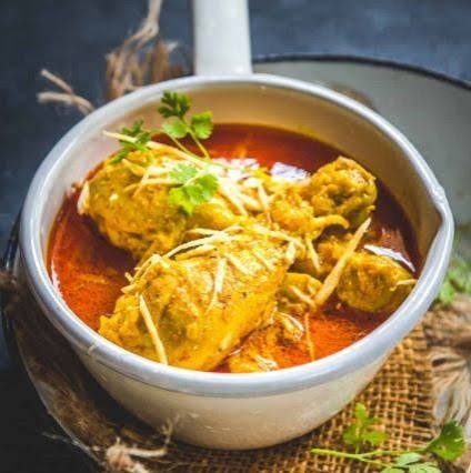 Chicken Dhaniya Adraki