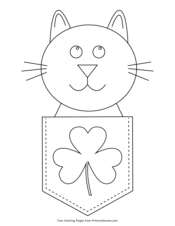 Set off fireworks to wish amer. St Patrick S Day Coloring Pages Free Printable Pdf From Primarygames