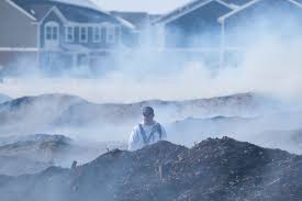 New Lenox mulch fire enters 4th day