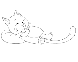 Supercoloring.com is a super fun for all ages: Printable Happy Cat Coloring Pages Anime Coloring Pages