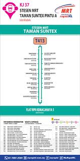 Stesen mrt taman suntex (ms); Feeder Bus Routes For Mrt Taman Kv Public Transport Facebook