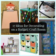 Craft room organization ~ tips and tricks for organizing your home craft room. 17 Ideas For Decorating On A Budget Craft Room Favecrafts Com