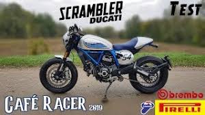 Disfrute de una gran variedad de cafe racer motocicleta de ocasión en nuestra selección de vehículos utilitarios disponibles para su compra y venta en mobile.de. Test 12000 Pour 73ch Ducati Scrambler 800 Cafe Racer De 2019 Youtube