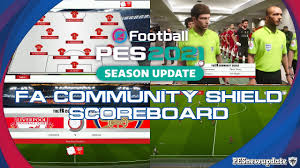 Fa community shield free png stock. Pes 2021 Fa Community Shield Scoreboard By Spursfan18 Youtube