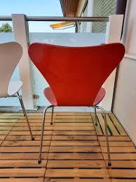 Der stuhl stammt aus dem jahr 1970 und ist entsprechend auf der glocke gemarkt. Fritz Hansen 3107 Arne Jacobsen Stuhl Kaufen Auf Ricardo