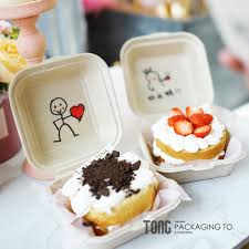 Grease and flour 13 x 9 inch cake pan. Szjy Net Red Bento Cake Packaging Box Korea Ins Hand Painted Environmental Prot Shopee Malaysia