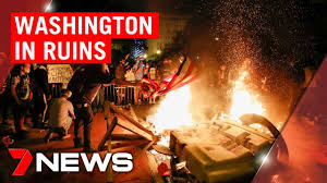 Washington riots: Destruction and looting just metres from the White House  | 7NEWS - YouTube