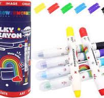 Lebze Jumbo Crayons for Toddlers, 6 Colors Washable Crayons, Easy to Hold Silky Large Crayon for Babies and Children, Safe Non Toxic