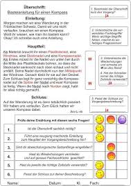 Vorgangsbeschreibung Bastelanleitung Fur Einen Kompass Vorgangsbeschreibung Basteln Anleitung Bastelanleitungen
