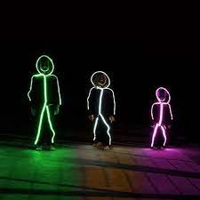 Maybe you would like to learn more about one of these? Kid S Led Stickman Costume Glow Stick Party Glow Sticks Stick Figure Costume