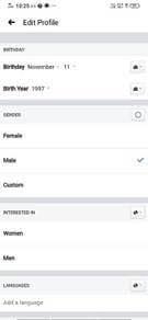Follow the guide above to go to your profile > edit profile > edit your about info. How To Change Birthday On Facebook Javatpoint